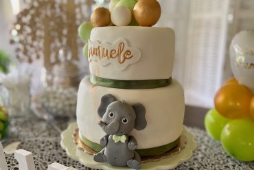 torta elefantino verde